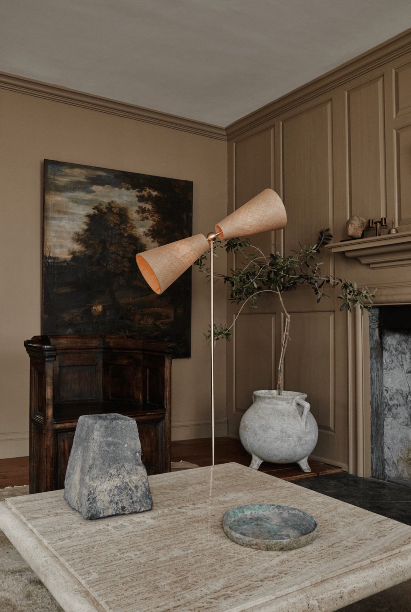 Workstead Pendolo Floor Lamp - Medium - WS-PEN-FL-MD-HB-NLS-110