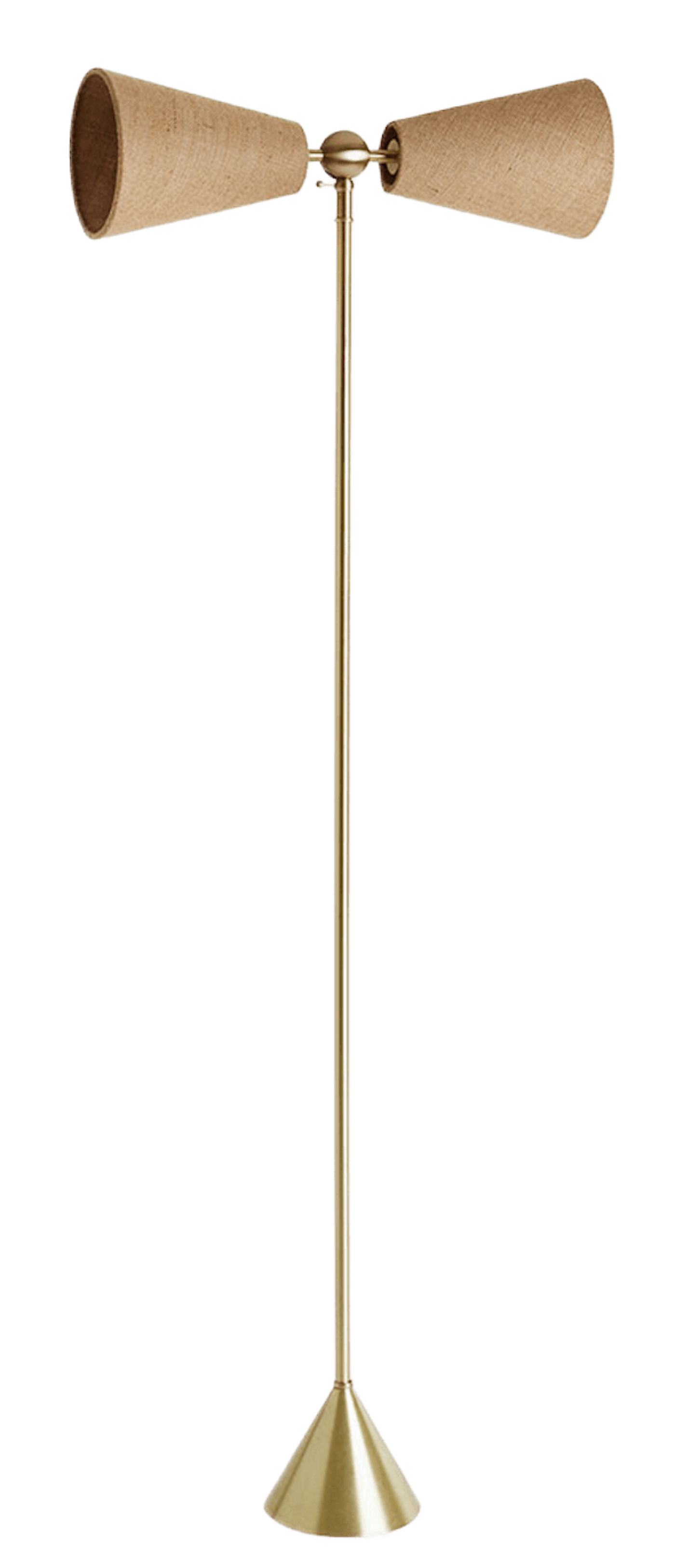 Workstead Pendolo Floor Lamp - Small - WS-PEN-FL-SM-HB-NLS-110