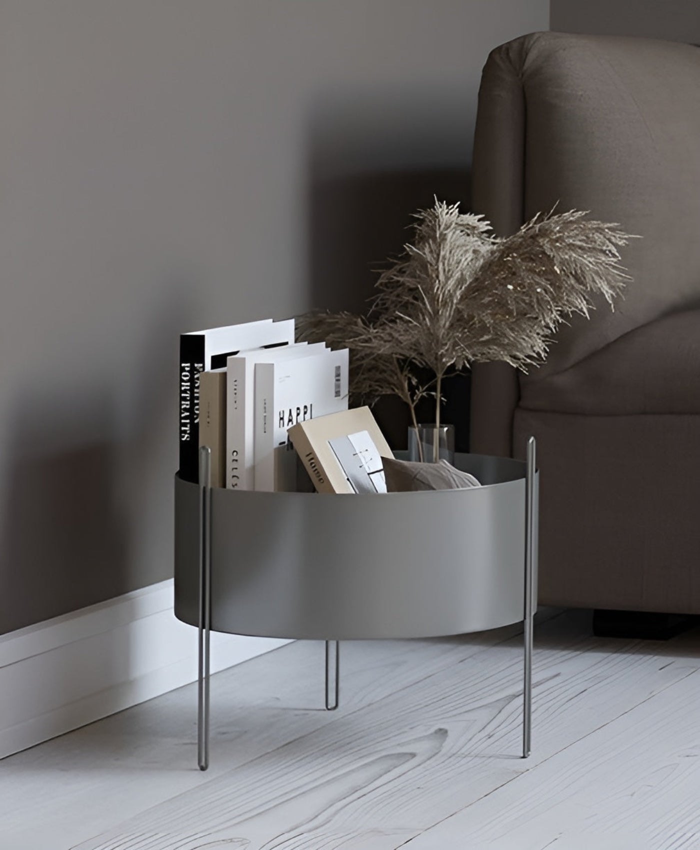 Woud Pidestall Planter