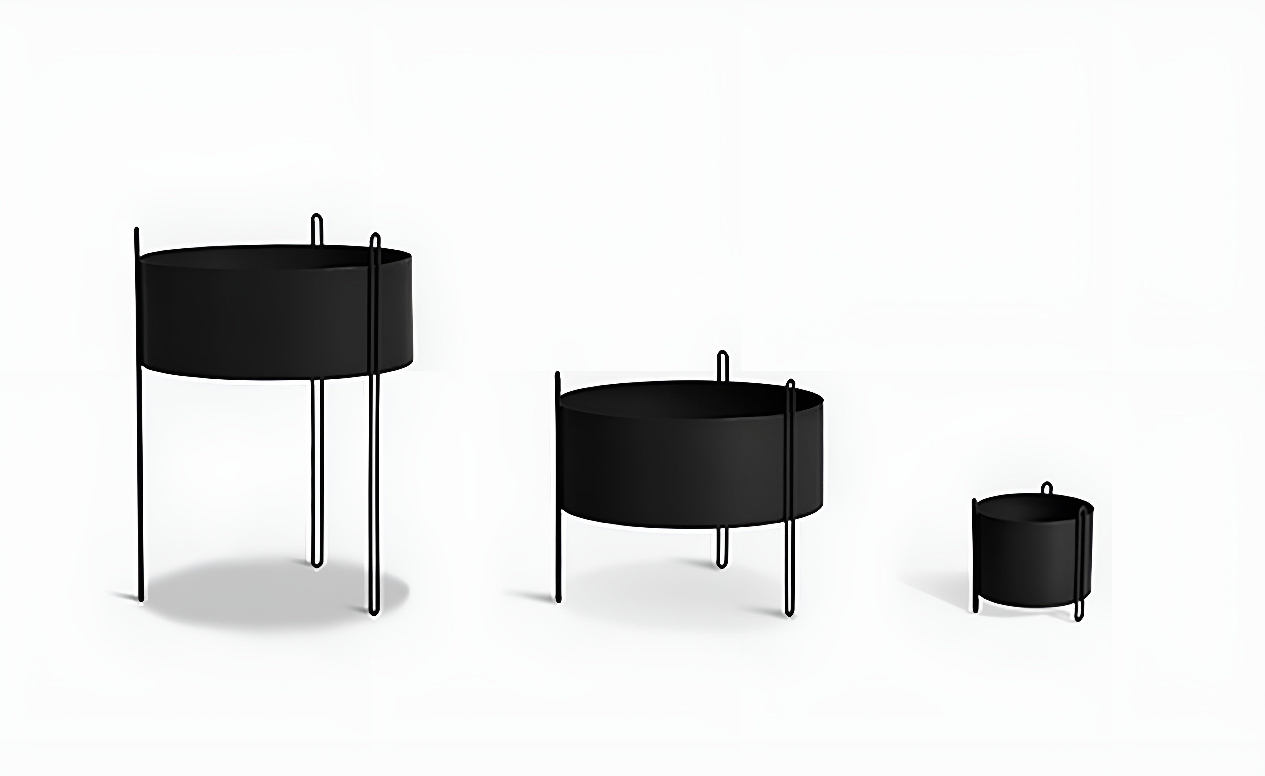 Woud Pidestall Planter