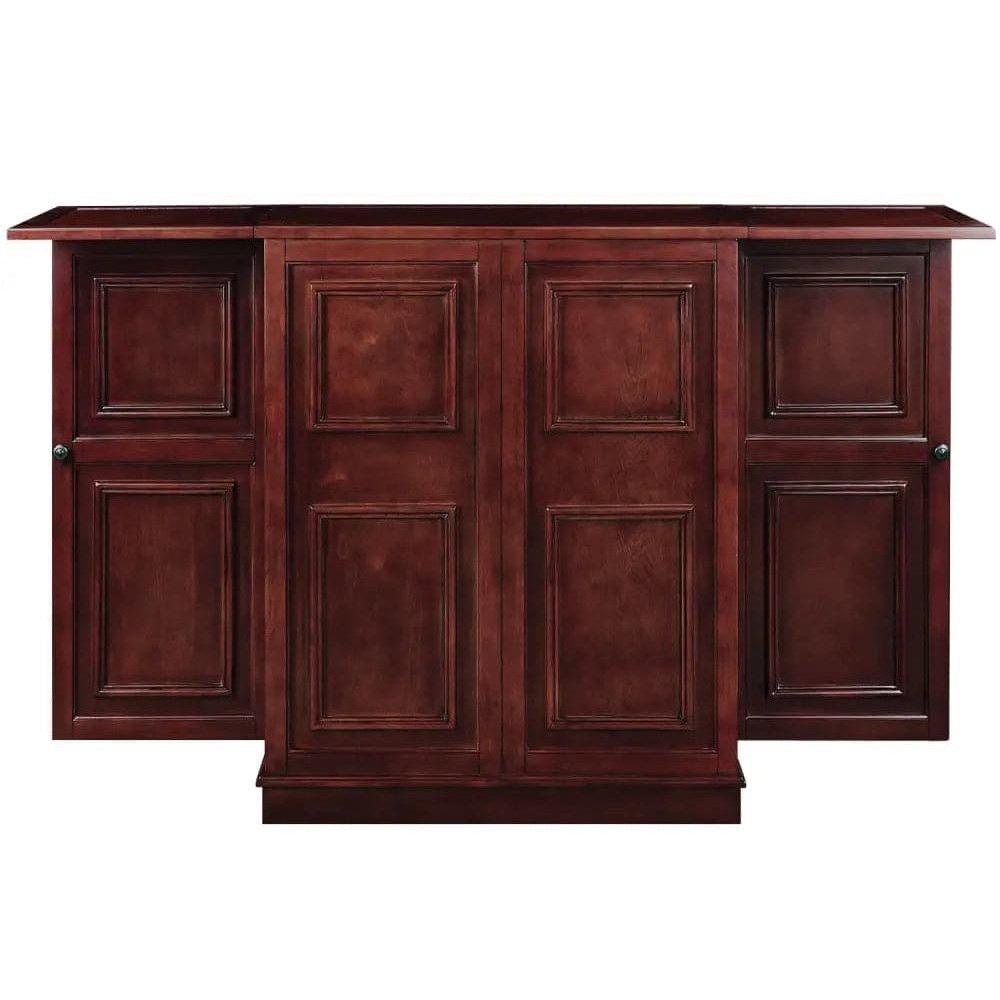 Ram Game Room Portable Folding Bar Cabinet-English Tudor - Backyard Provider
