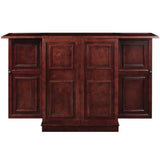 Ram Game Room Portable Folding Bar Cabinet-English Tudor - Backyard Provider