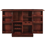 Ram Game Room Portable Folding Bar Cabinet-English Tudor - Backyard Provider