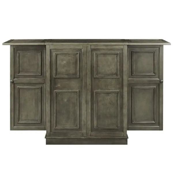 Ram Game Room Portable Folding Bar Cabinet-Slate - Backyard Provider