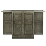 Ram Game Room Portable Folding Bar Cabinet-Slate - Backyard Provider