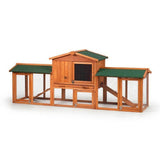 Prevue Pet Chicken Coop/Rabbit Hutch with Double-Run - 4600
