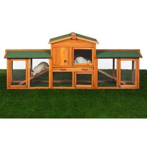 Prevue Pet Chicken Coop/Rabbit Hutch with Double-Run - 4600