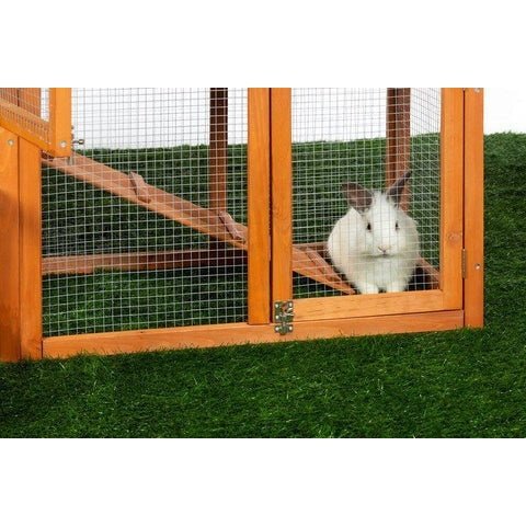 Prevue Pet Chicken Coop/Rabbit Hutch with Double-Run - 4600