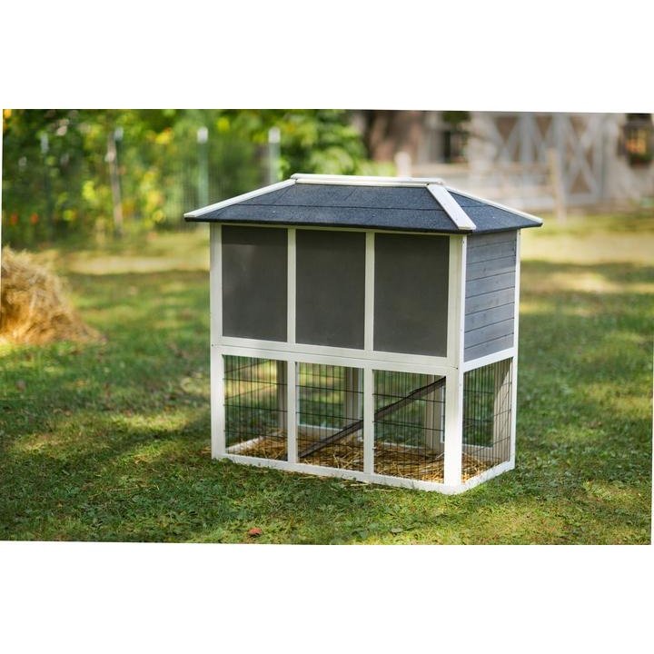 Prevue Pet Rabbit Hutch Duplex - 4601