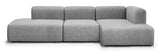 Bruunmunch Pump Chaise Lounge/ Center/ Endpart Sofa - 110-716342-HLD-116