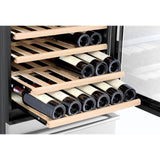 Kucht 24 in. 108 Bottle Dual Zone Wine Cooler, -  K510WB Kucht