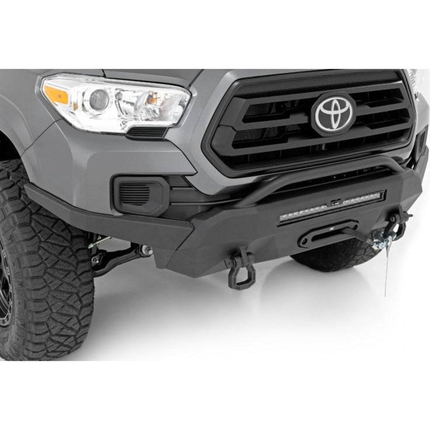 Rough Country Front Hybrid High Clearance Bumper | 2016-2022 Toyota Tacoma - 10713