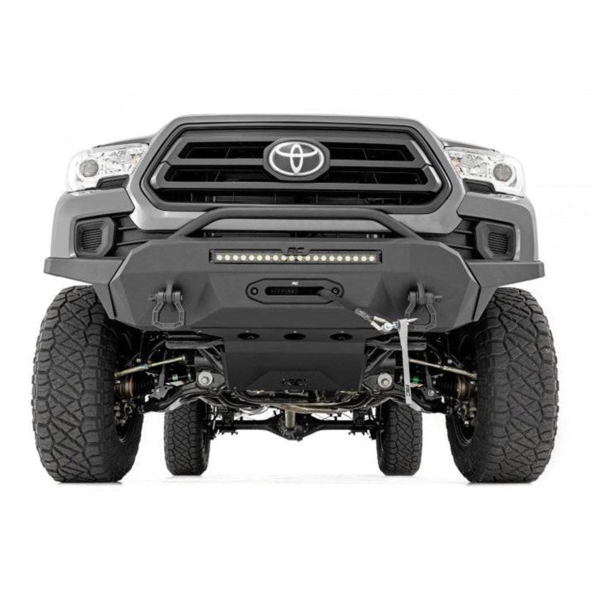 Rough Country Front Hybrid High Clearance Bumper | 2016-2022 Toyota Tacoma - 10713