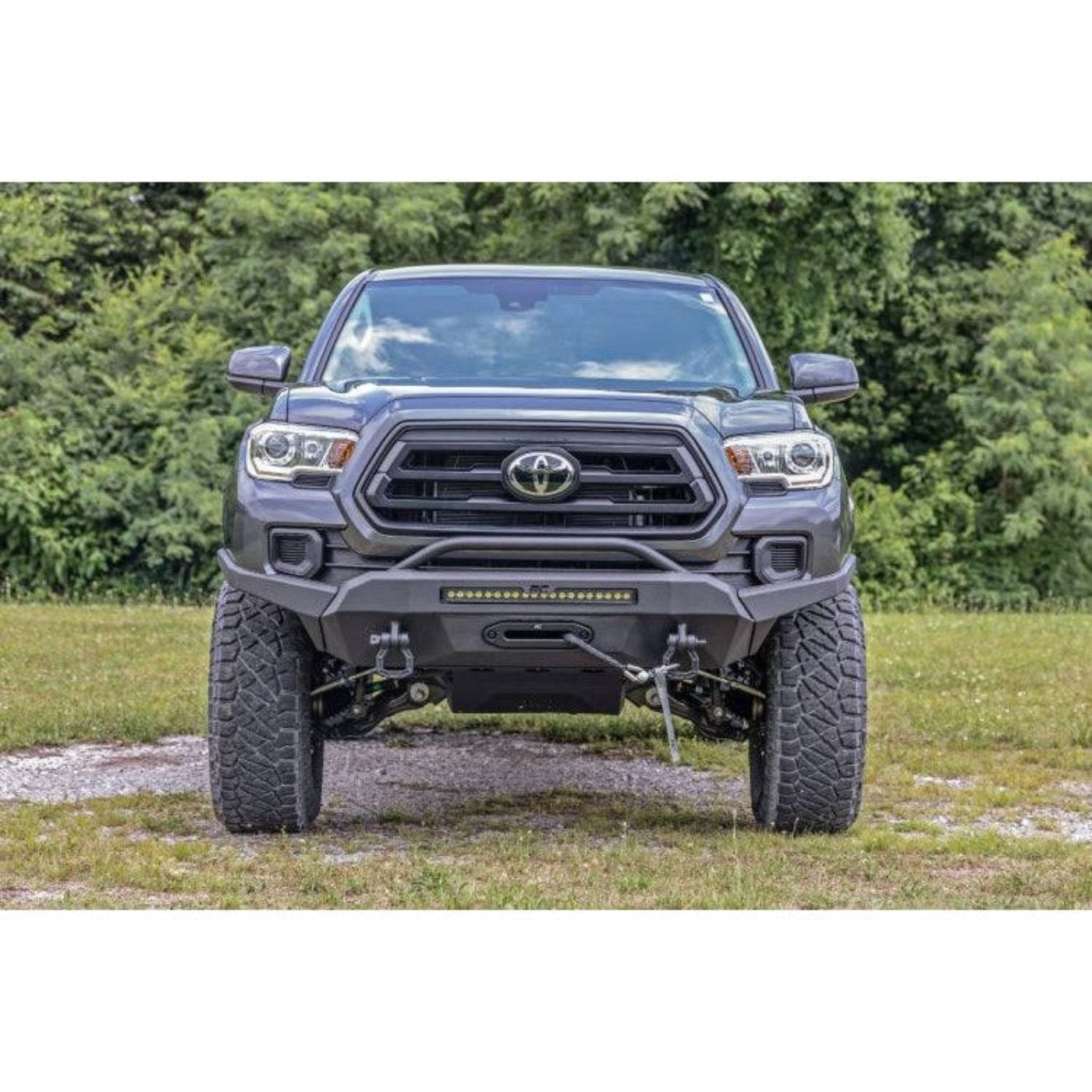 Rough Country Front Hybrid High Clearance Bumper | 2016-2022 Toyota Tacoma - 10713
