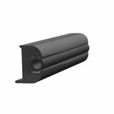 TACO Marine Flexible Rub Rail Kit 1-1/4" X 15/16" 50' Black w/ Black Insert - V11-3447BBK50-2