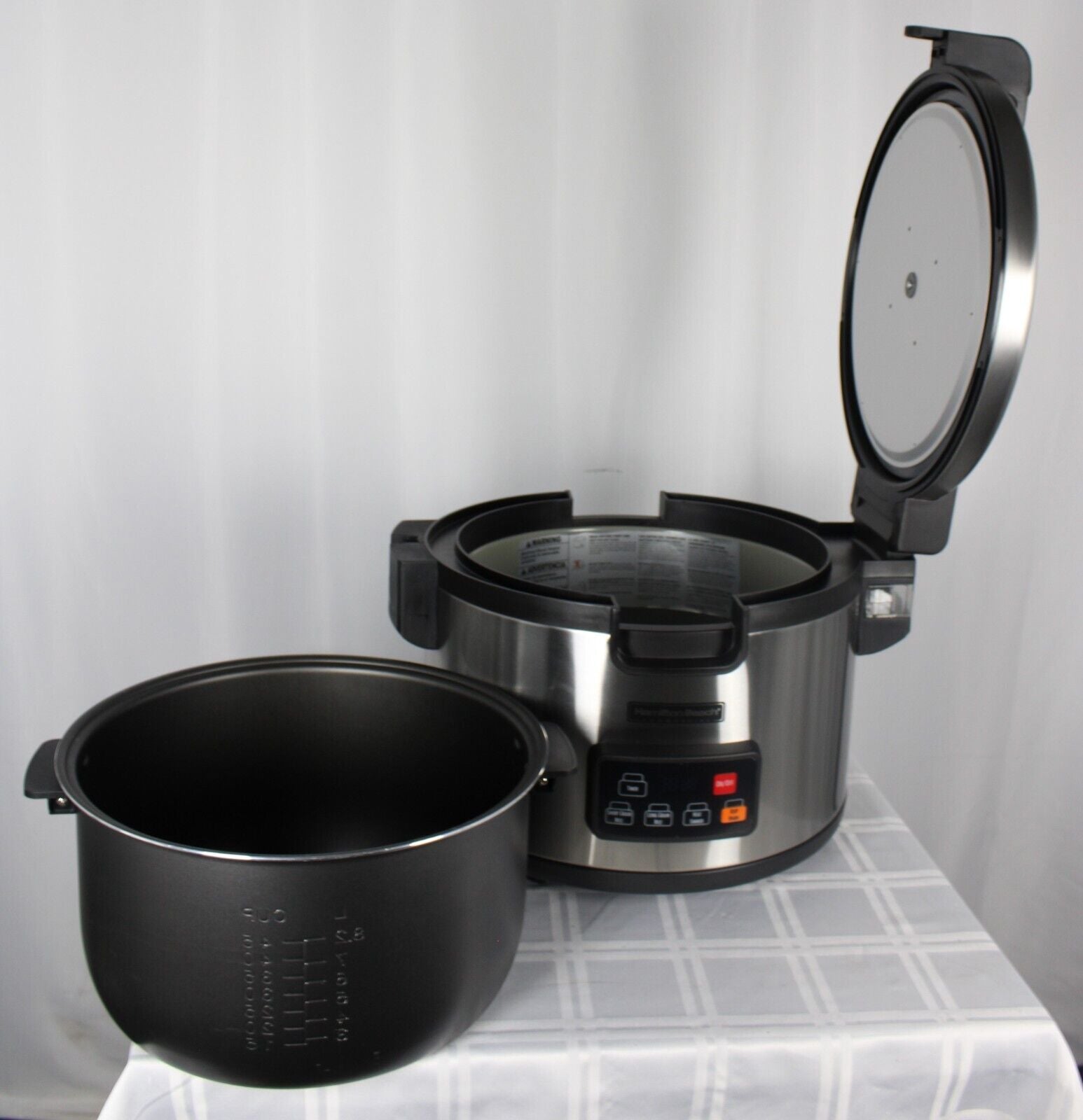 Hamilton  *Ding and Dent* Hamilton Beach Commercial Rice Cooker - DD37590