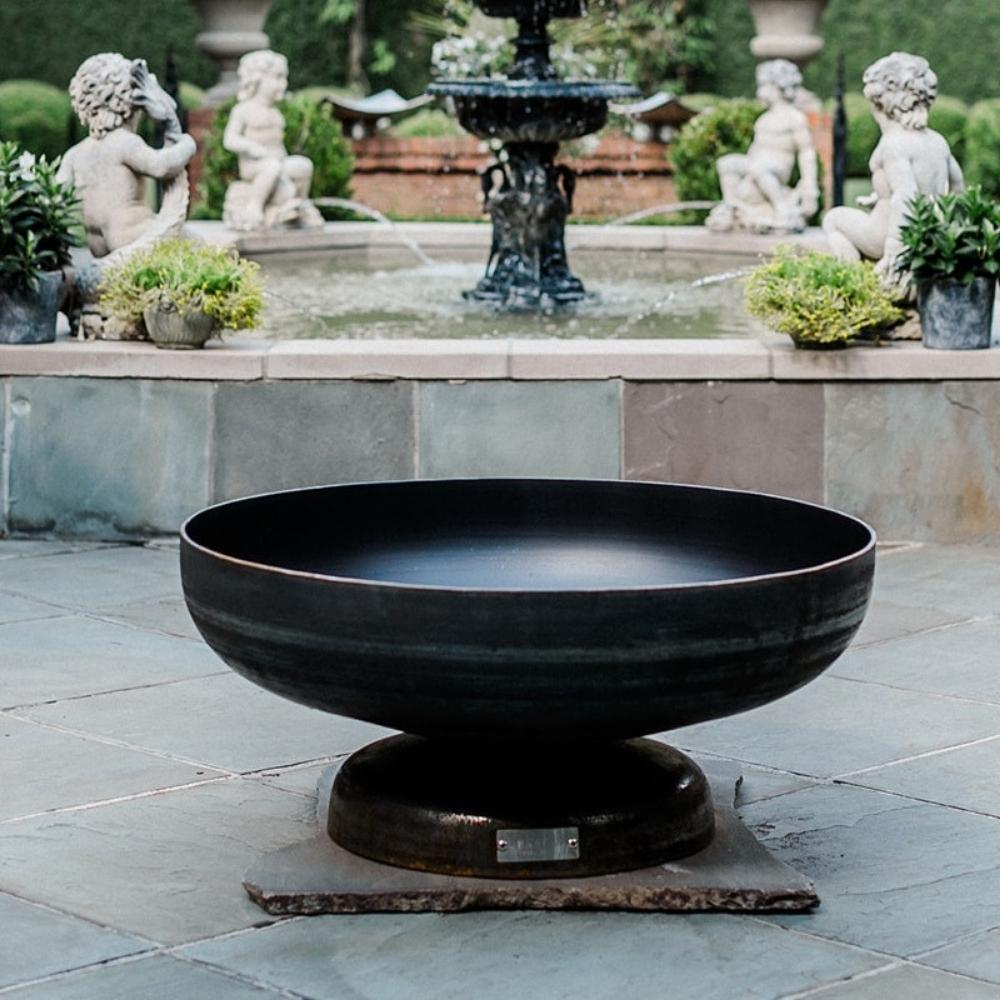 Seasons Fire Pits Vulcan Round Steel Fire Pit - 36CVulcan
