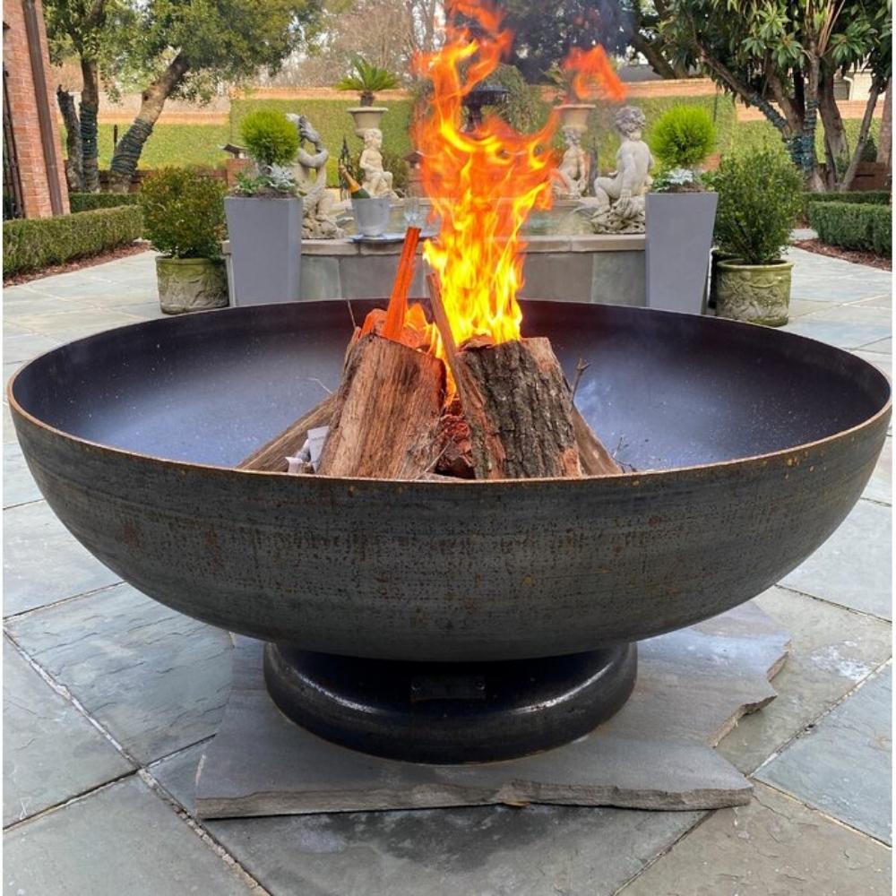 Seasons Fire Pits Vulcan Round Steel Fire Pit - 36CVulcan