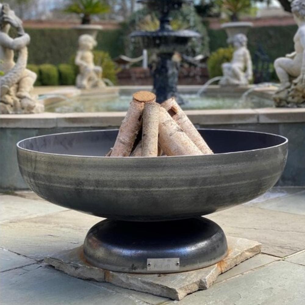 Seasons Fire Pits Vulcan Round Steel Fire Pit - 36CVulcan
