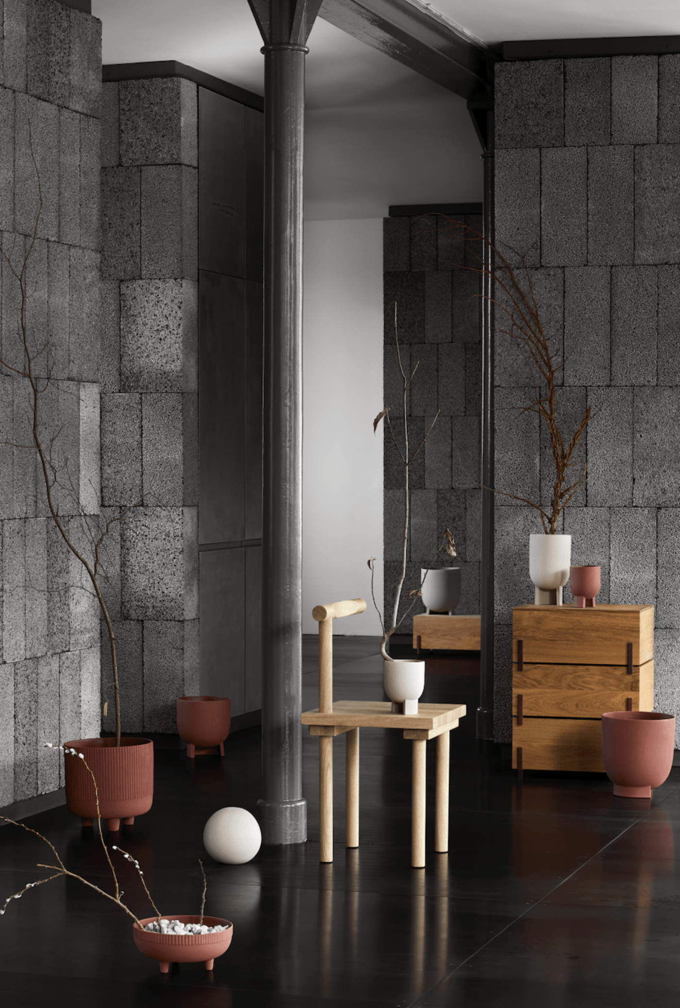 Kristina Dam Serene Flowerpot - KDS300300305