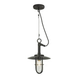 Davey Lighting Ship's Well Glass Pendant With Visor