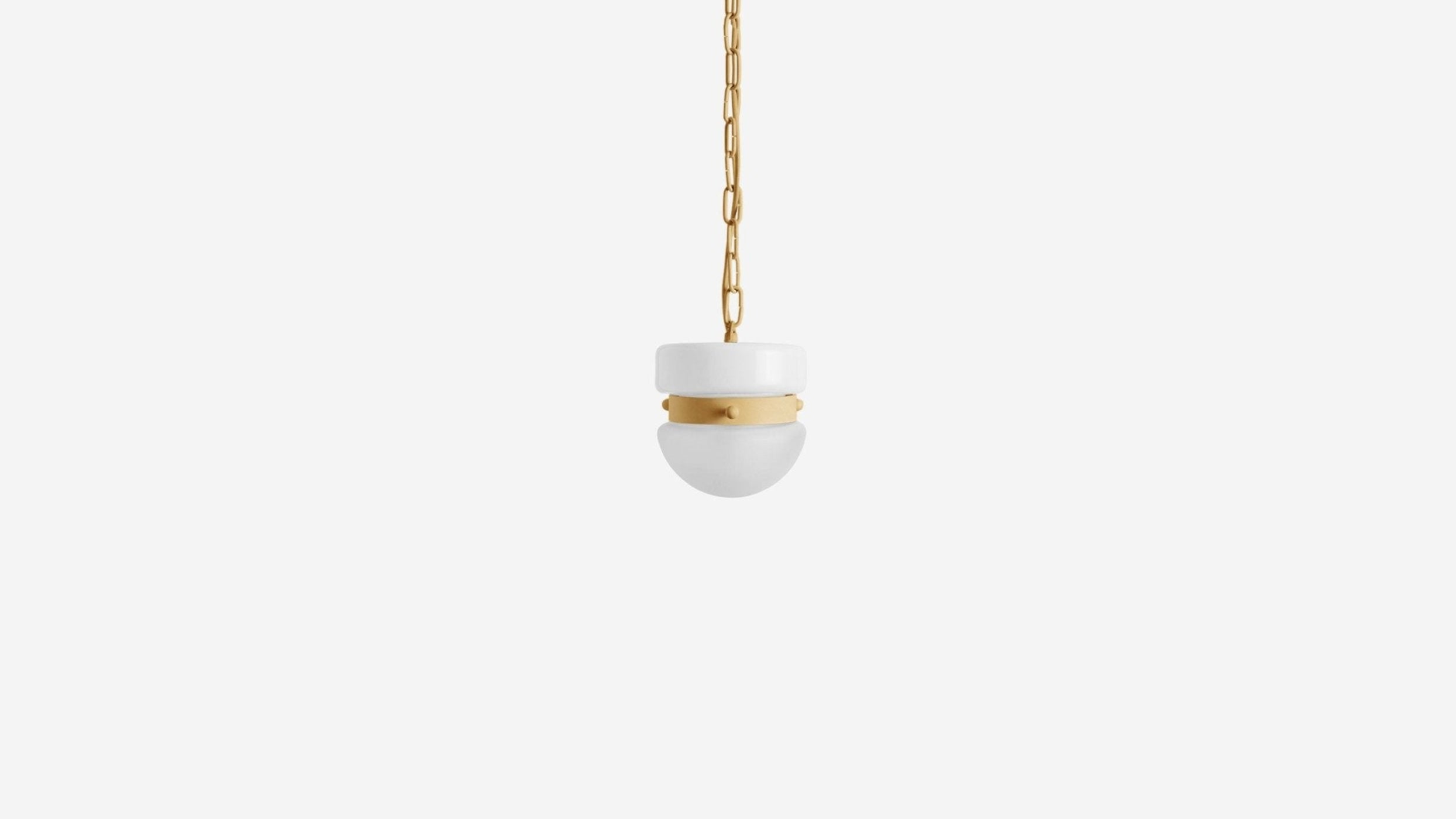 Workstead Slab Hemisphere Pendant Small - WS-BUO-SLB-HEM-P-SM-MBE-110
