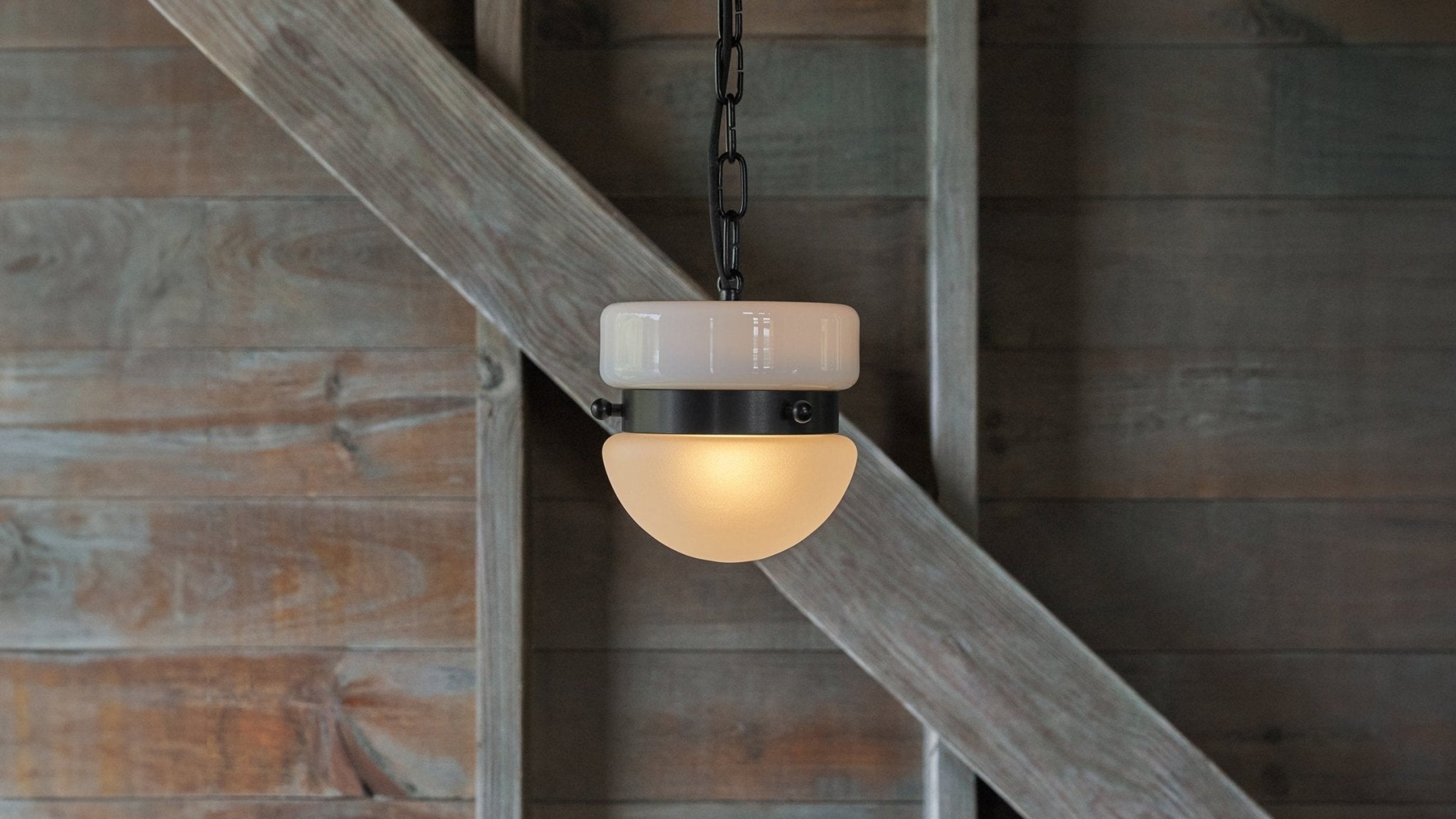Workstead Slab Hemisphere Pendant Small - WS-BUO-SLB-HEM-P-SM-MBE-110