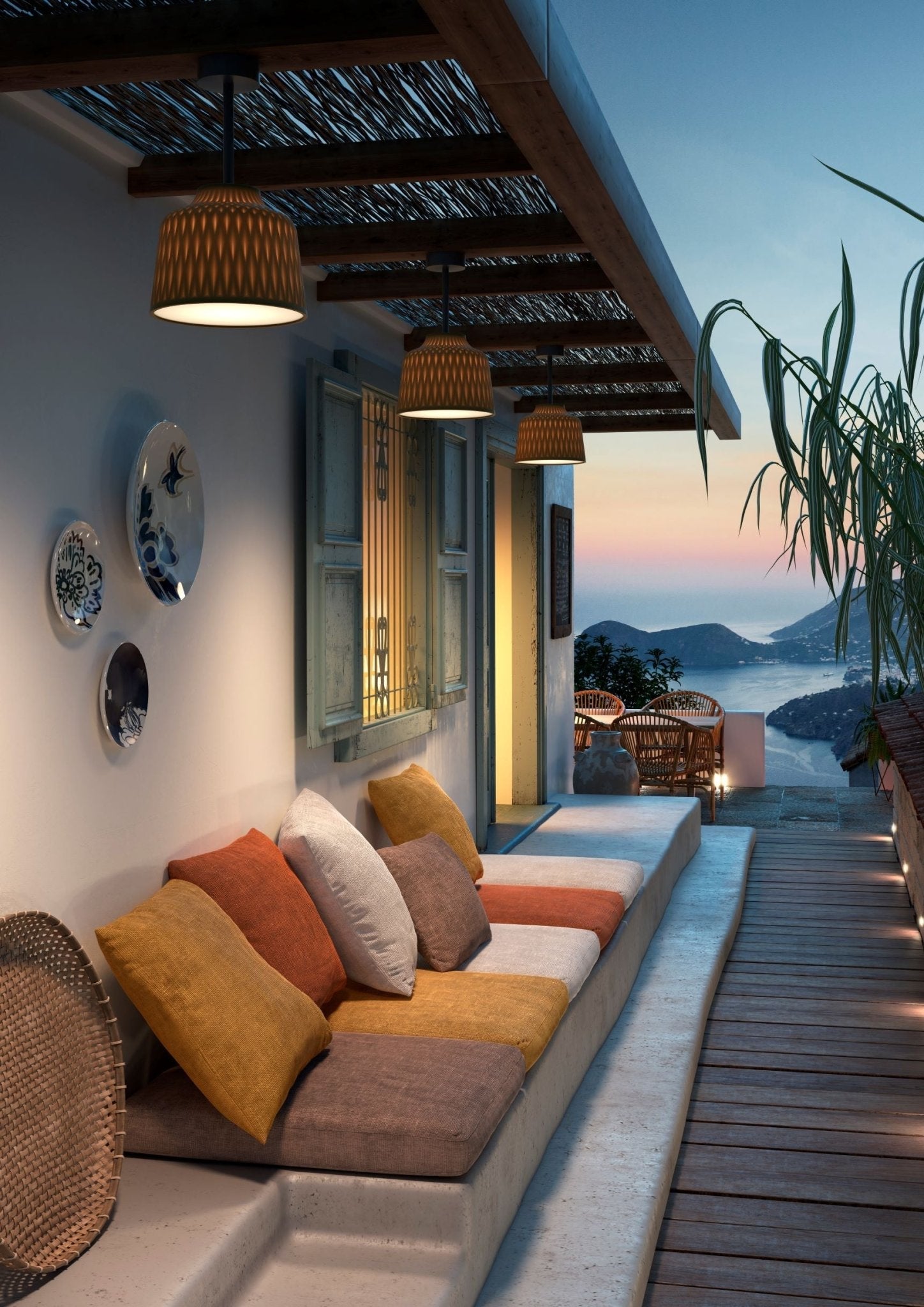 Bover Soft PF/30 Outdoor Ceiling Lamp - 36303117186U