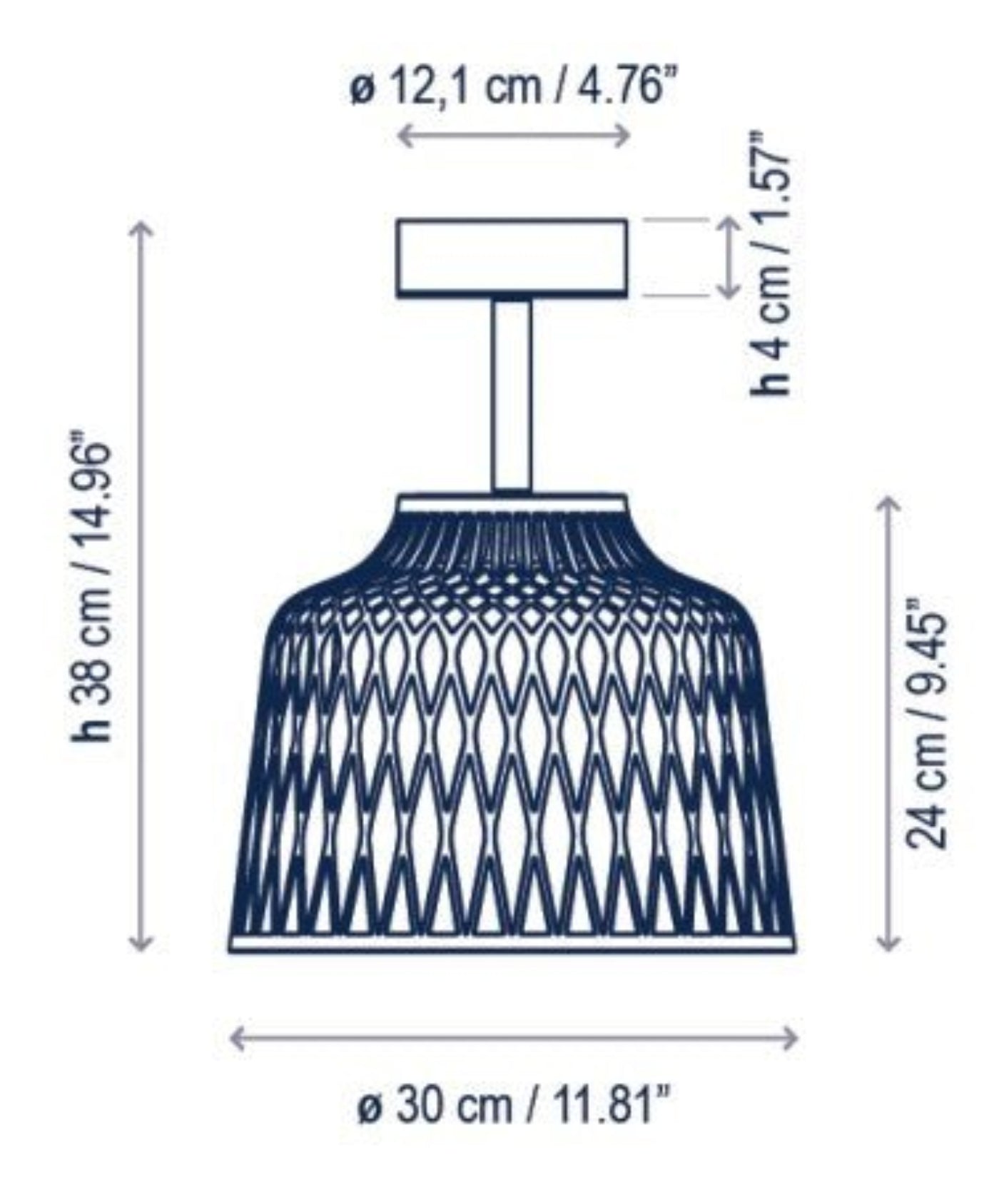 Bover Soft PF/30 Outdoor Ceiling Lamp - 36303117186U