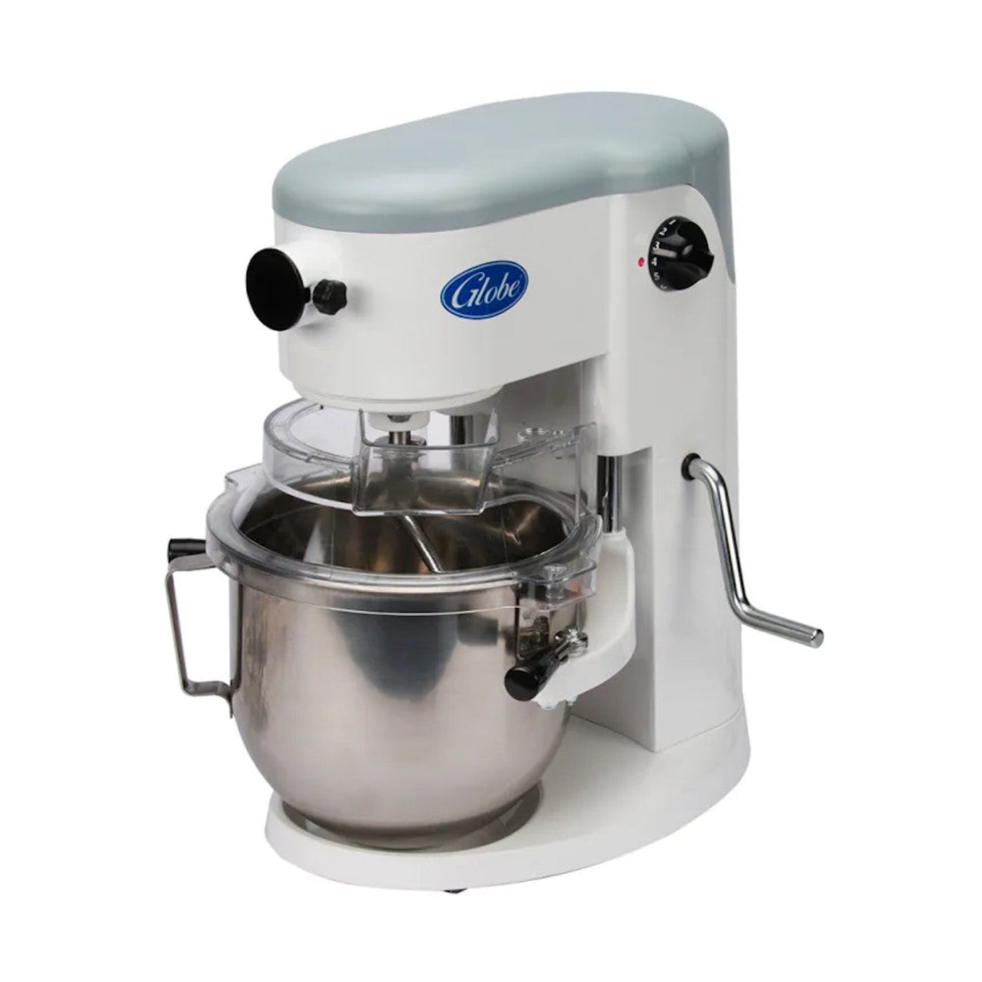 Globe SP05 Gear Driven 5 Qt. Commercial Countertop Mixer - 115V, 800W - GLSP5