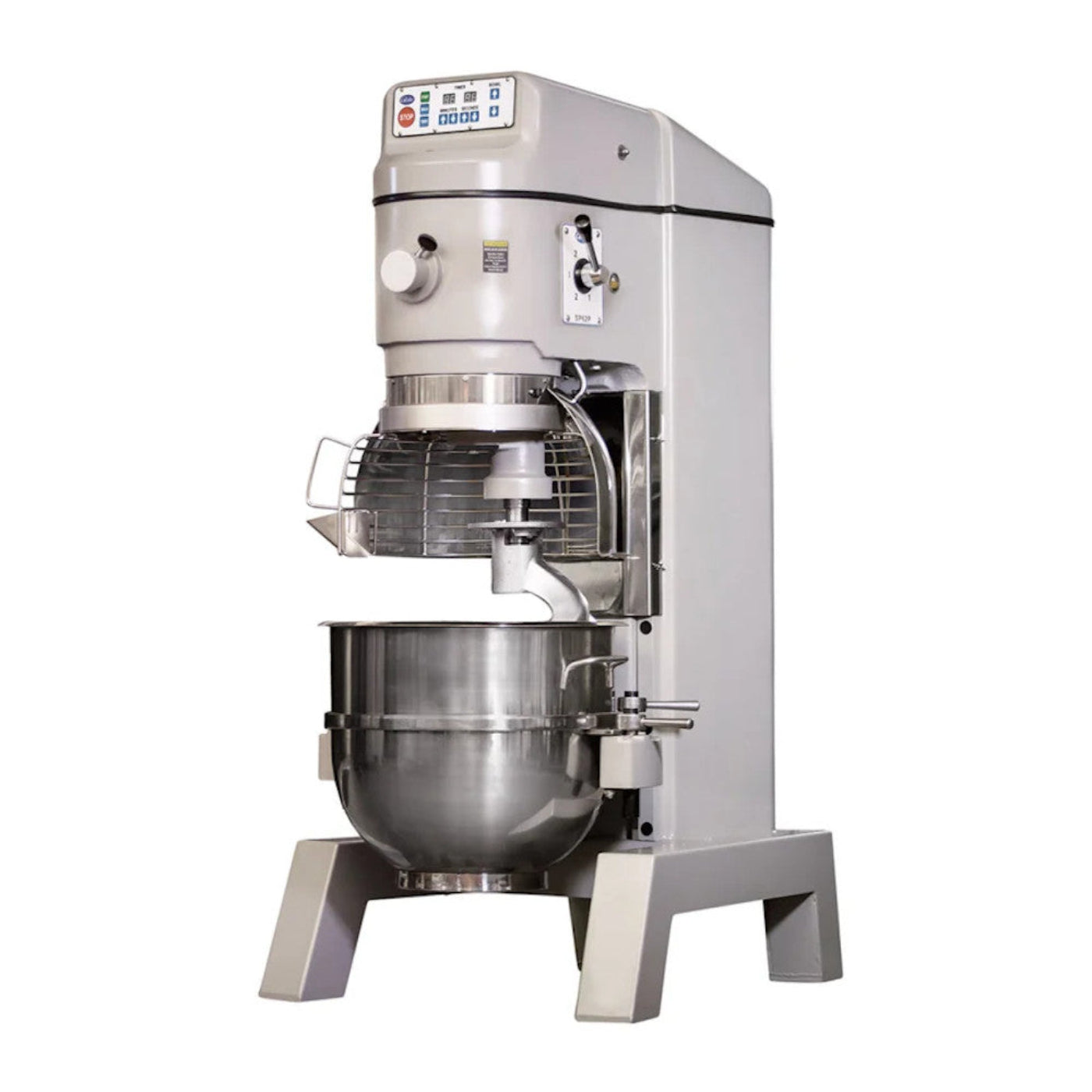 Globe SP62P-4 Floor Model 4-Speed Planetary Pizza Mixer - 3 HP - GLSP62P4