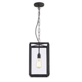 Davey Lighting Square Pendant External Glass 7639 - Small