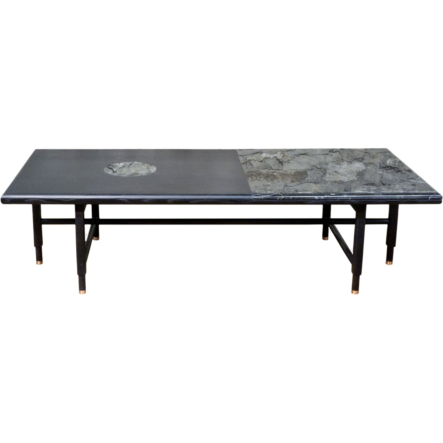 Volk St. Charles Cocktail Table - Black - VOLK507-BLK