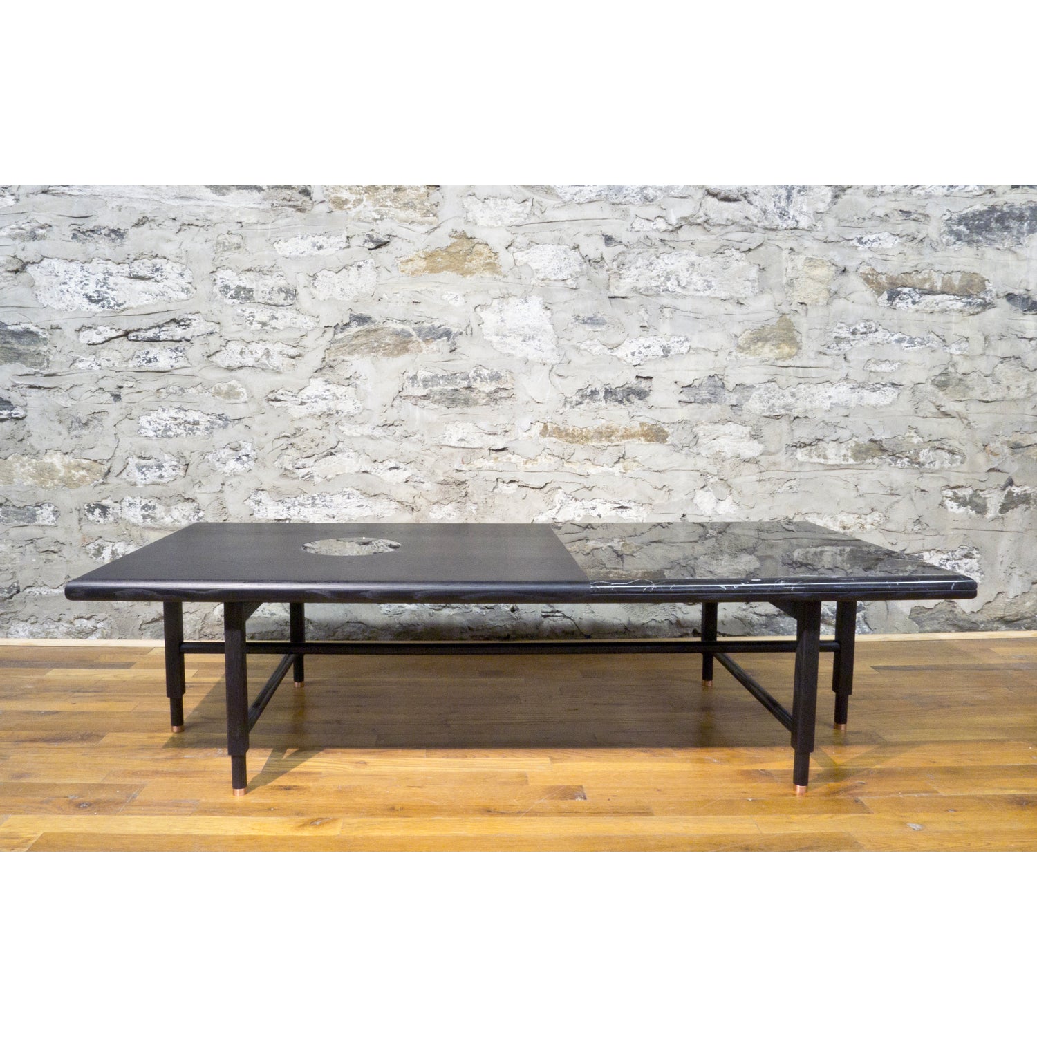 Volk St. Charles Cocktail Table - Black - VOLK507-BLK