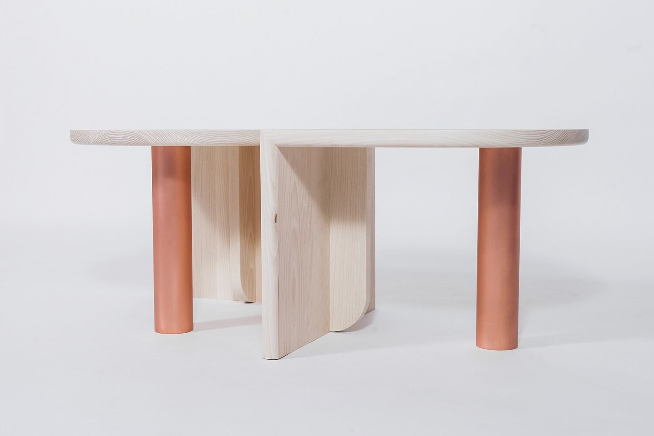 Volk St. Charles Occasional Tables - VOLK510-Single-Bleached