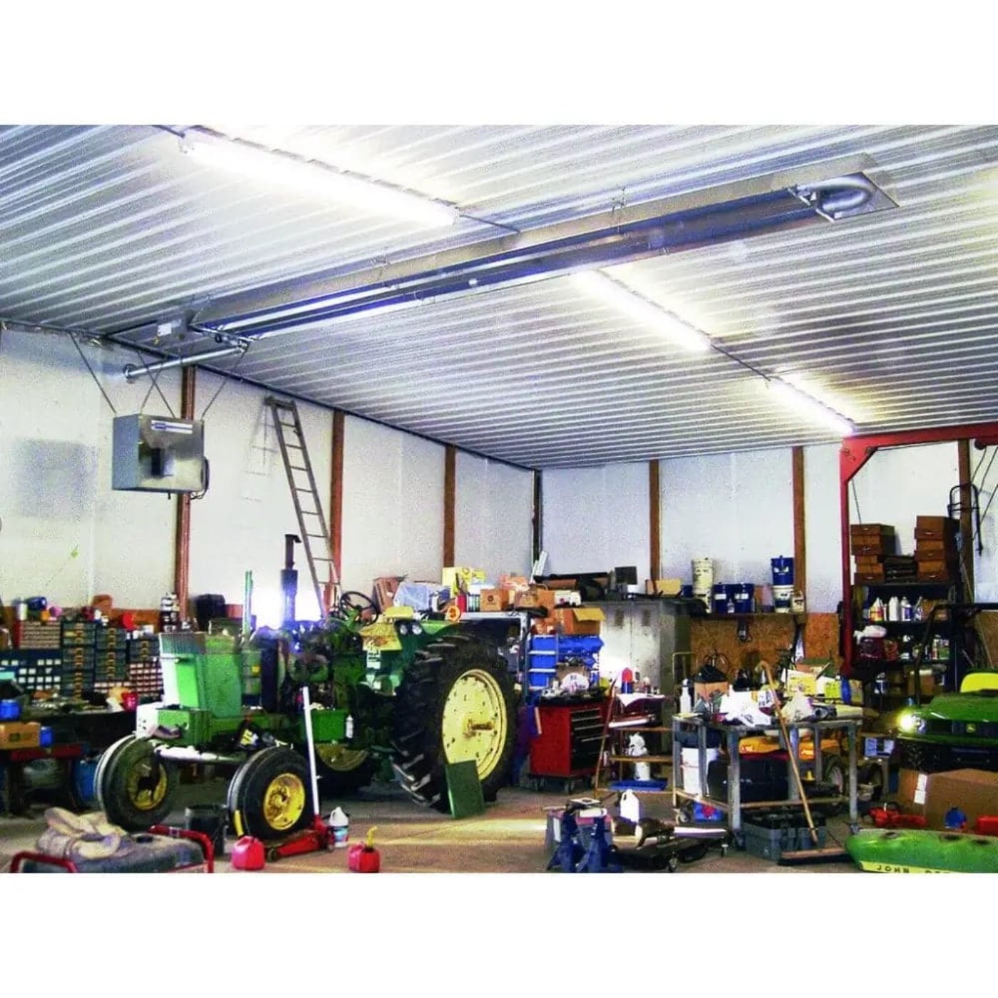 Sunstar Industrial 150k Btu/40ft Straight Tube Heater/ng/single Stage