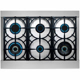Superiore Next 36-Inch Dual Fuel Freestanding Range in Stainless Steel - RN361SPS_S_