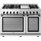 Superiore Next 48-Inch Gas Double Oven Freestanding Range in Stainless Steel - RN482GPS_S_