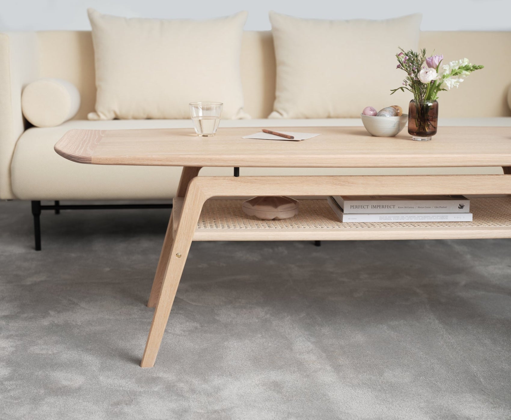 Warm Nordic Surfboard Coffee Table - 2807018