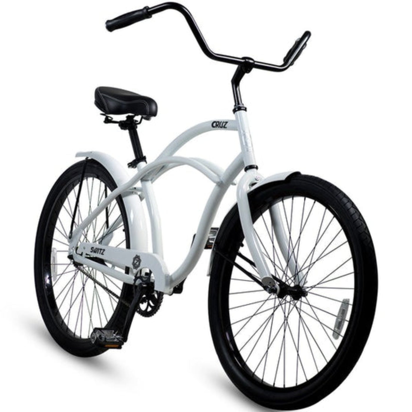 Tracer 26" Avalon GT Fat Tire Stretch Beach Cruiser Bike - MB-AVALON GT-BK/BK