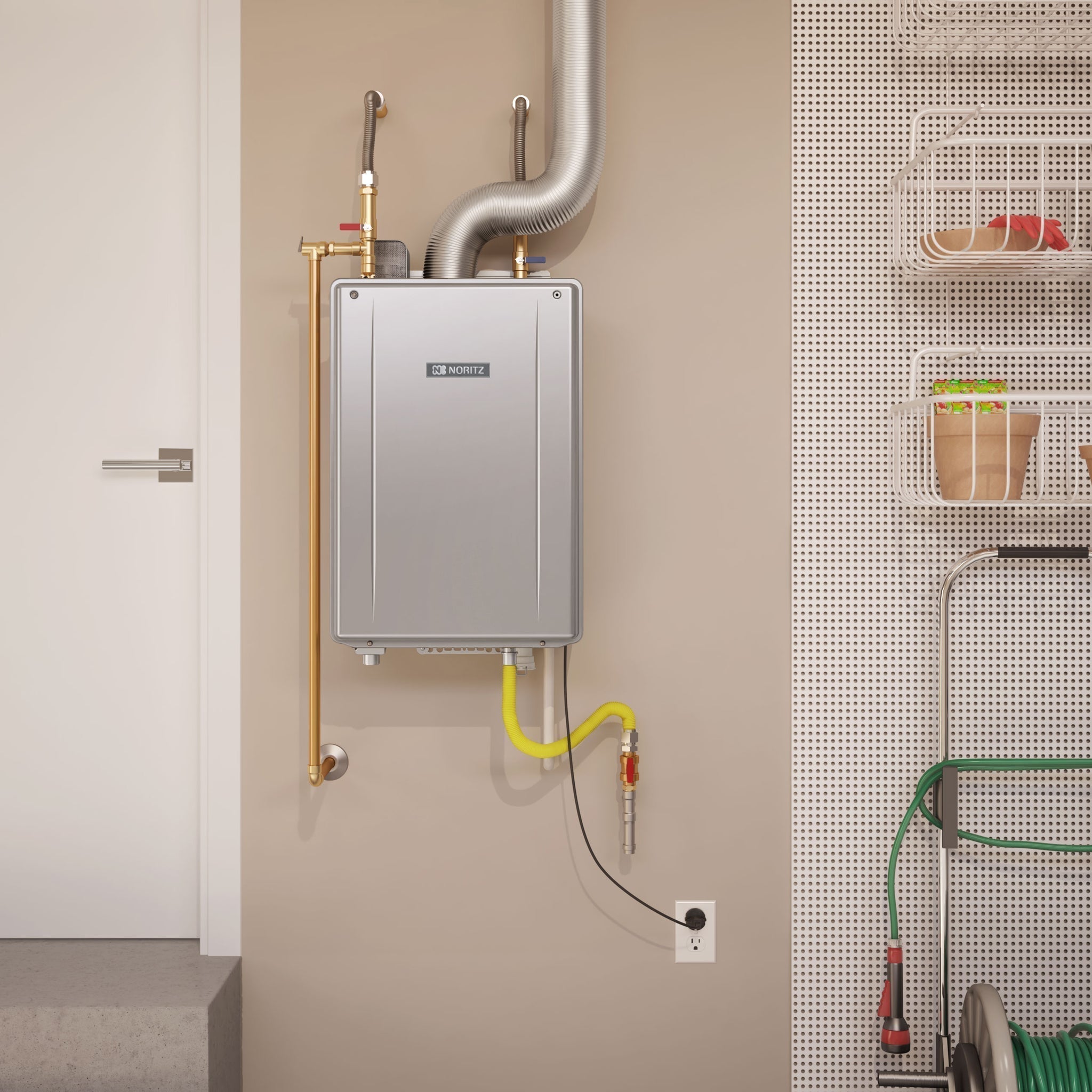 Noritz EZ111DV 199,900 BTU Tankless Water Heater - HCNAC1004-NG