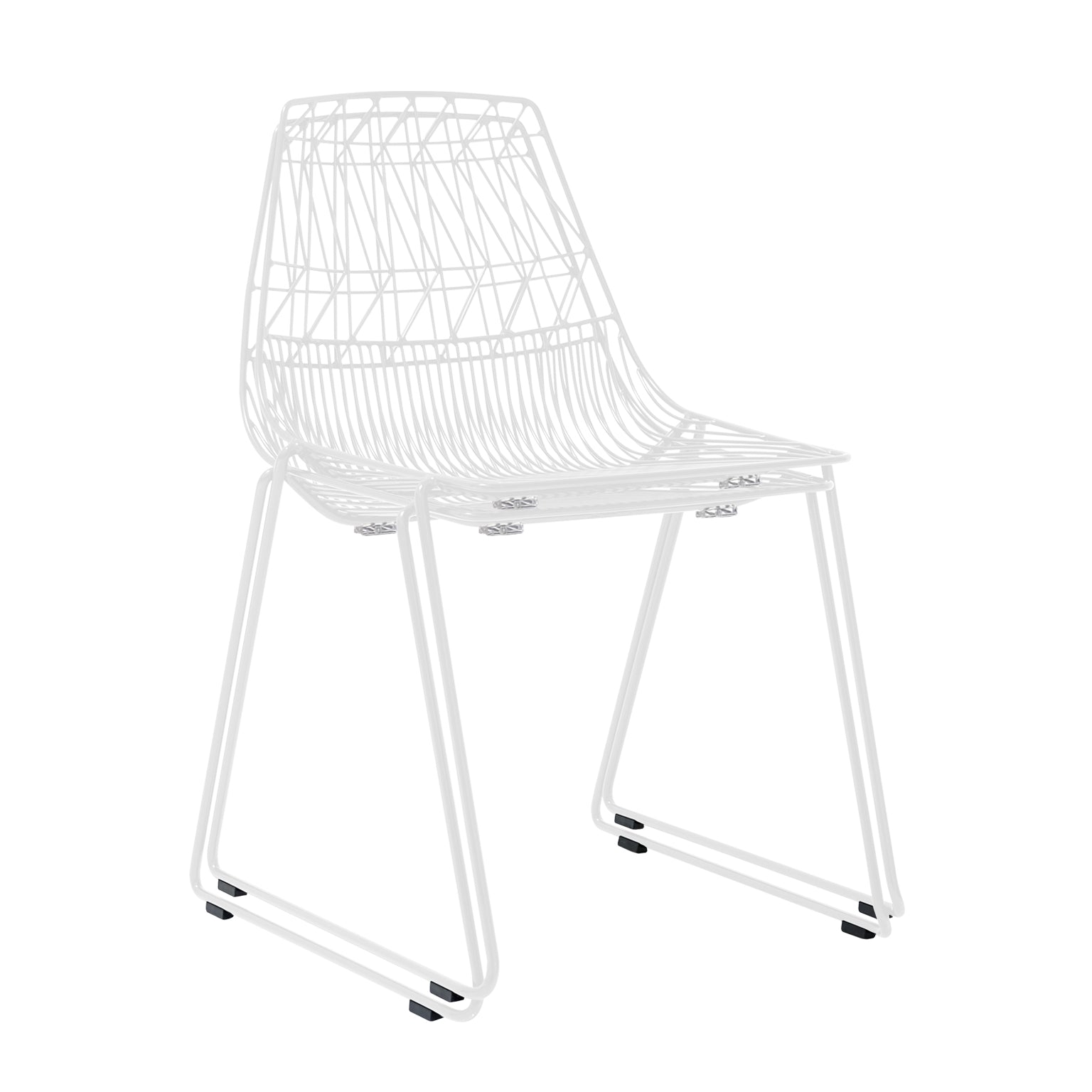 Bend Goods The Lucy Stacking Chair - Set of 2 - STACKLUCYWH x 2
