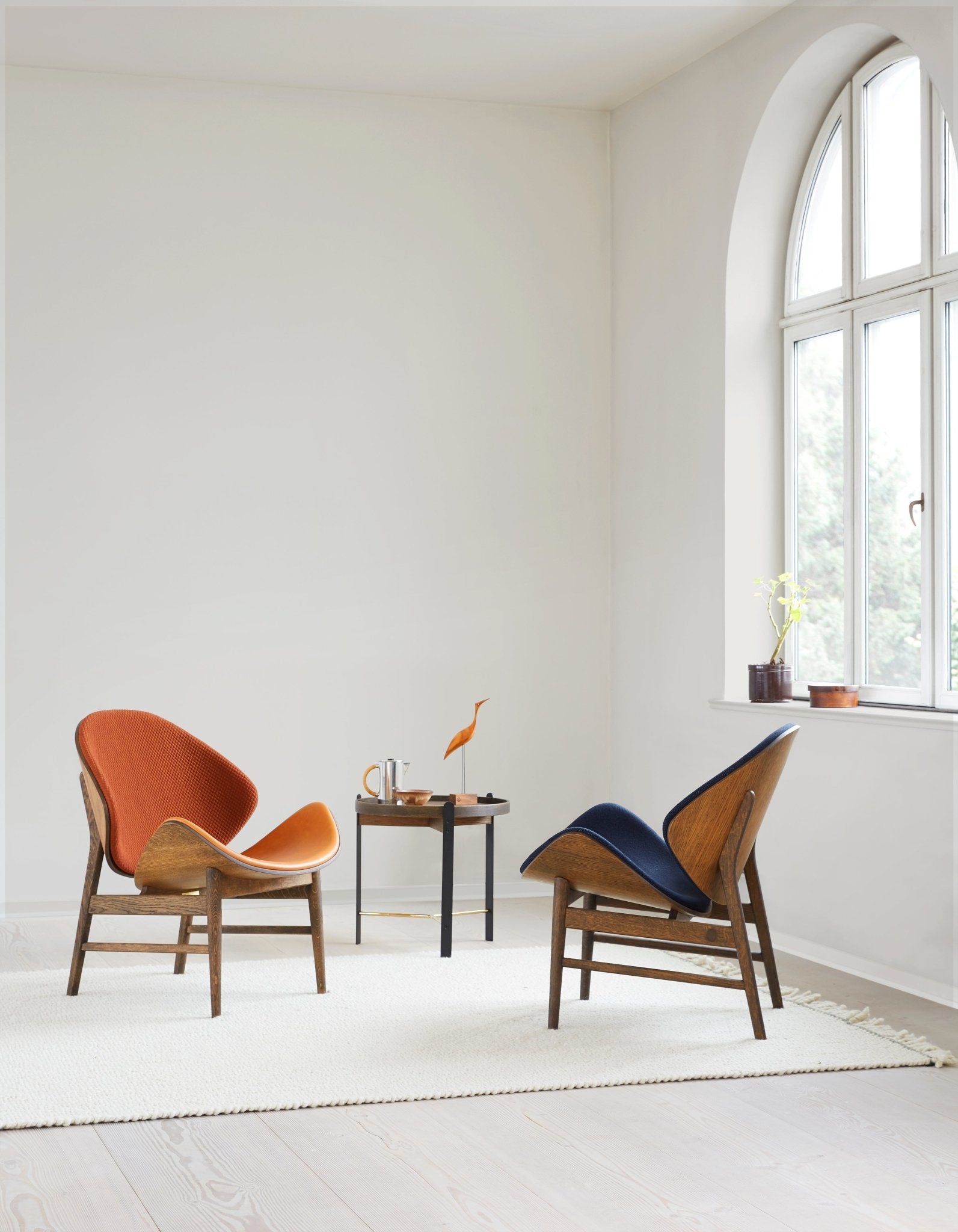 Warm Nordic The Orange Lounge Chair - No Upholstery - 2205002