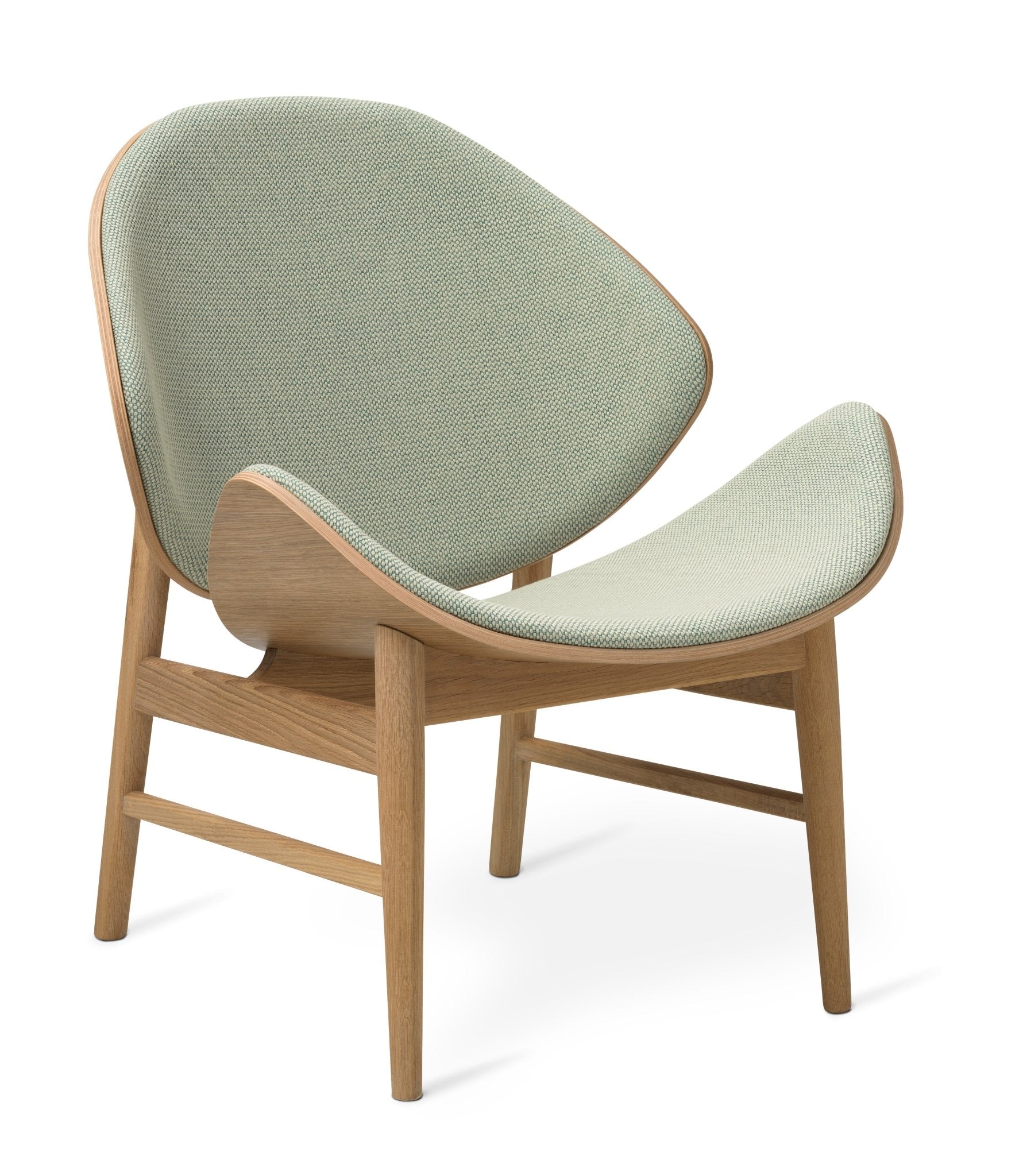 Warm Nordic The Orange Lounge Chair - Upholstered Back and Seat - 2203012