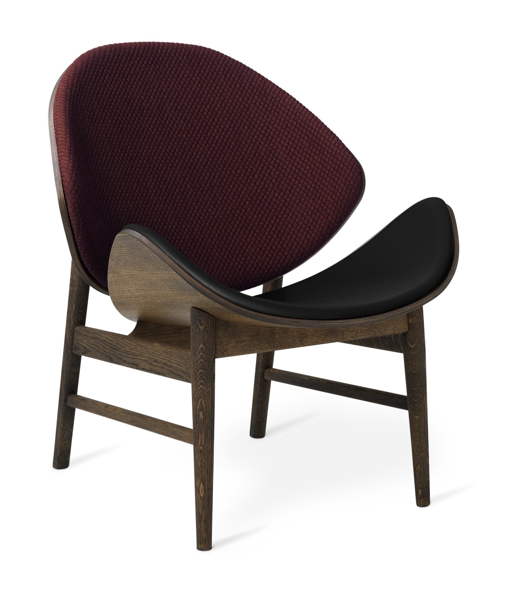 Warm Nordic The Orange Lounge Chair - Upholstered Back and Seat - 2203012