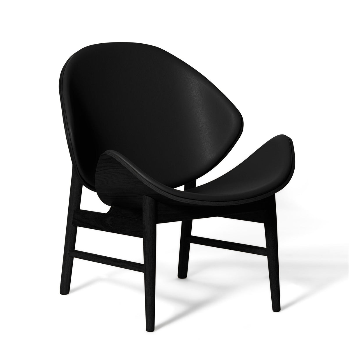 Warm Nordic The Orange Lounge Chair - Upholstered Back and Seat - 2203012