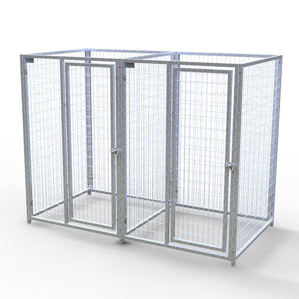 TK Products Pro-Series Enclosed Multi-Dog Kennel - 20050G
