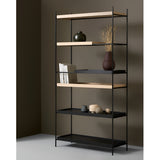 Woud Tray Shelf - High