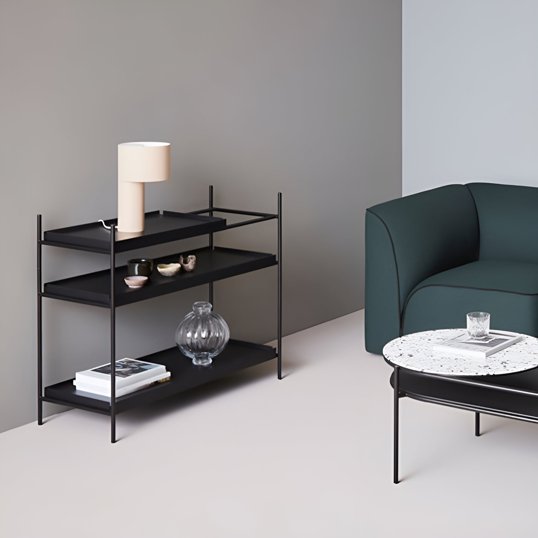 Woud Tray Shelf - Low