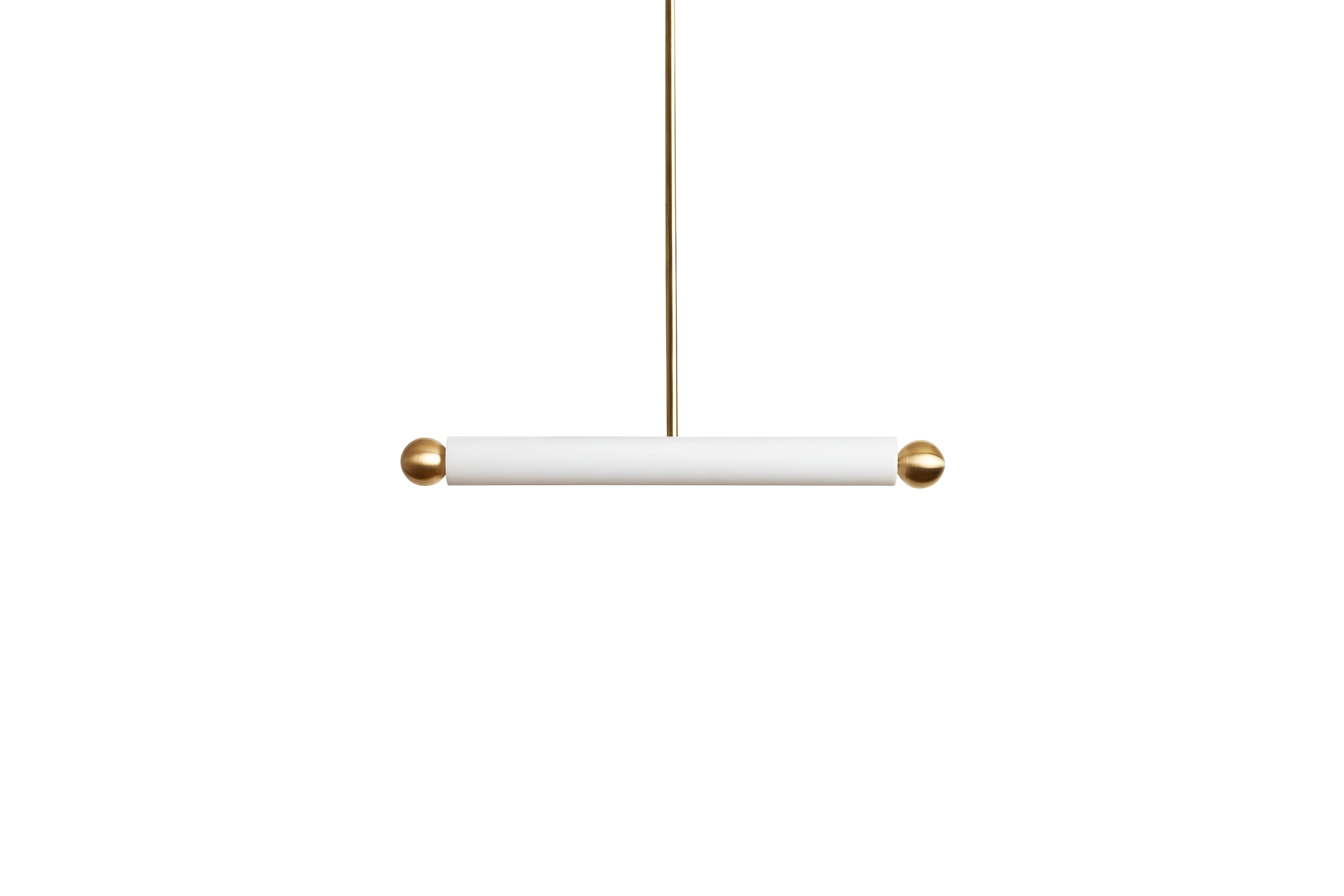 Workstead Tube Pendant - WS-TUB-P-S24-OAH + WS-TUB-P-HB-H-110